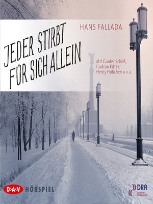 cover image of Jeder stirbt für sich allein